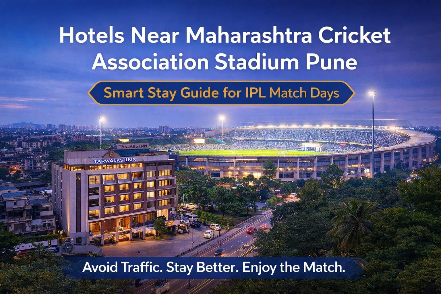 hotels near maharashtra cricket association stadium