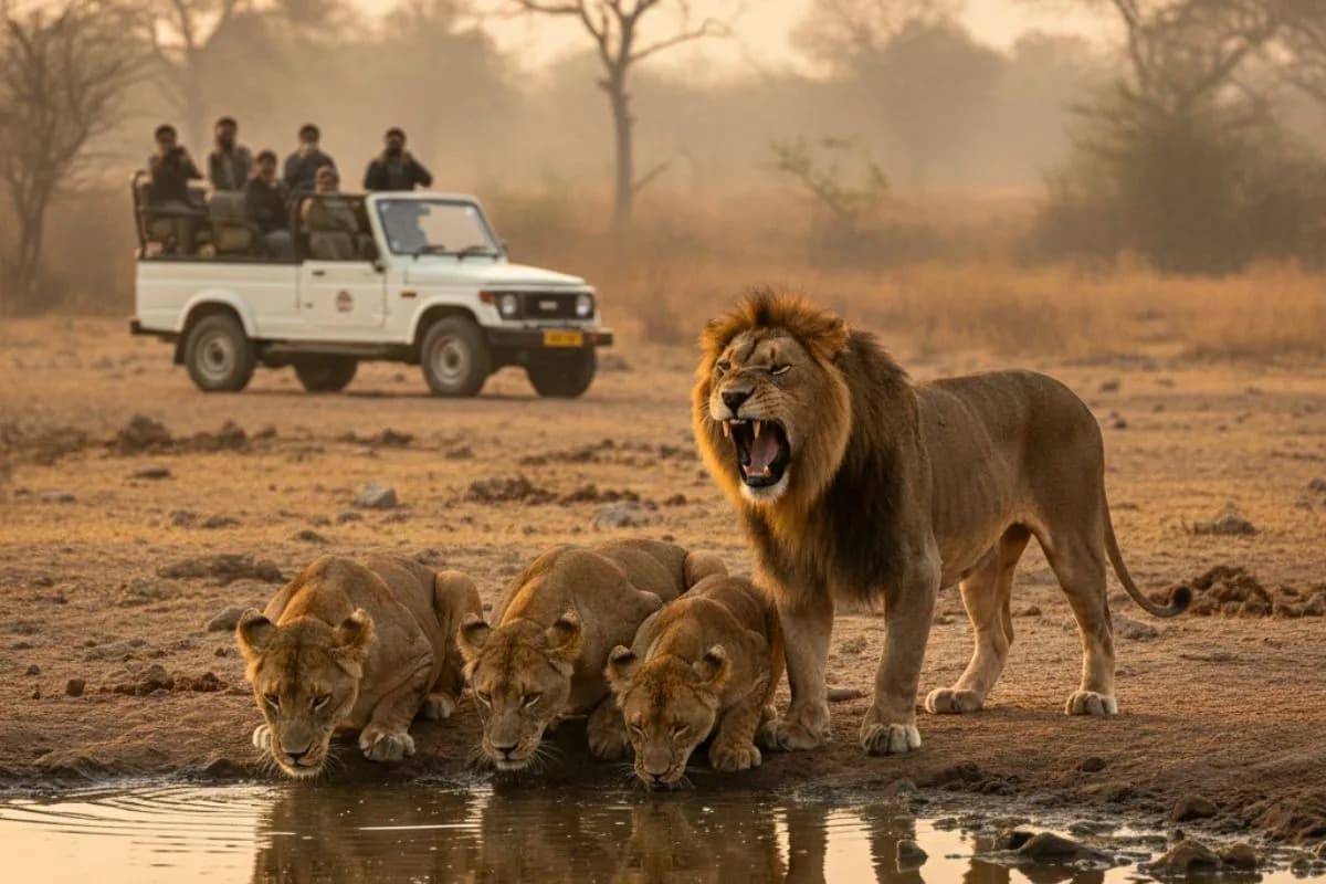 Resorts in gir national park where wilderness meets comfort